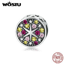 WOSTU Fits Original Charms Bracelet DIY Jewelry 2020 Openwork Charm 925 Sterling Silver  for women diy Jewelry Making Beads 2024 - buy cheap