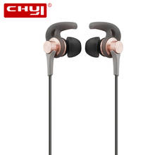 CHYI In-Ear Metal Sport Earphone Wired Music 3.5mm Jack Earphone Earbud With Microphone Hands Free Headset For Samsung Xiaomi 2024 - buy cheap