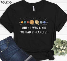 Футболка Planets Space Funny Astronomy Science Nerd Gift Planet Pluto 2024 - купить недорого