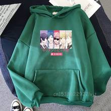 Japanese Yarichin Club Anime Aesthetics Hoodies Sweatshirt New Fashion Women Hoodie Harajuku Hoodied Purple Hoody Tops 2024 - buy cheap
