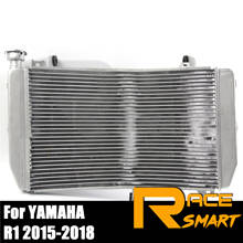 For YAMAHA YZF R1 15-18 Motorcycle Engine Replacement Cooling Aluminum Cooler Radiator Parts YZF-R1 R1000 2015 2016 2017 2018 2024 - buy cheap