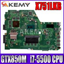 X751LKB Main board X751LKB GTX850M i7-5500 CPU 4GB RAM Mainboard REV 2.2 For ASUS X751LK X751LKB X751L A751L Laptop motherboard 2024 - buy cheap
