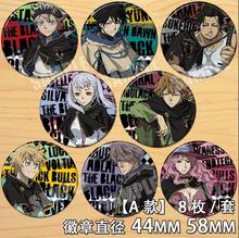 Anime Black Clover Asuta Yuno Noell Silva Yami Sukehiro Figure 4598 Badges Round Brooch Pin Gifts Kids Collection Toy 2024 - buy cheap