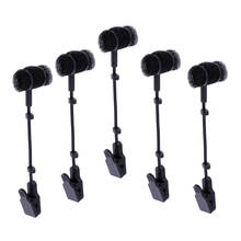 5pcs Saxophone Microphone MIC Clip Holder For Soprano/Alto/Tenor Sax Stage Accs 2024 - buy cheap