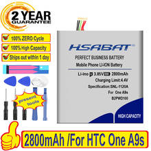 100% Оригинальный аккумулятор HSABAT 2800 мАч B2PWD100 для HTC One A9s LTE O TD-LTE 35H00259-00M 2024 - купить недорого