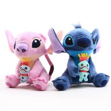 Disney Lilo and Stitch Cartoon Plush Doll Anime Cute Stich Plush Toy Doll Child Birthday Christmas Gift 2024 - buy cheap