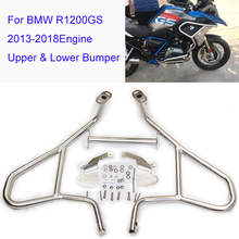 For BMW R 1250 GS R1250GS LC 2013-2018 Motorcycle Upper and Lower Bumper  Freeway Crash Bar Frame Protector Engine Tank Bumper 2024 - buy cheap