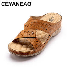 CEYANEAO Women's Shoes Gladiator Sandals Women 2021 Female Platform Sandals Fashion Retro Gladiator Shoes Ladies Femmes Sandales 2024 - buy cheap