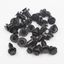 100pcs Auto Car Trunk Cover Shield Plastic Rivet Retainer Push in 6x6.7mm Hole Retaining Clip Fastener Trim Panel 2024 - buy cheap