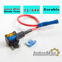 Micro-Añadir un circuito fusible grifo Piggy Back estándar portade circuito ATO ATC 12v 24v, 1 unidad 2024 - compra barato
