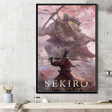 Carteles e impresiones de Sekiro para decoración del hogar, póster de videojuego de dos veces caliente, imagen artística de pared, lienzo, pintura 2024 - compra barato