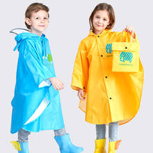 Capa de chuva infantil, casaco para crianças pequenas, capa impermeável para crianças, poncho para estudantes 2024 - compre barato