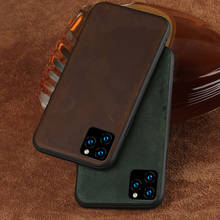 Подлинный выдвижной кожаный мобильный телефон чехол для iphone 11 11Pro 11 Pro Max X XR XS Max 6 6S 7 8 plus se 360 полная защитная роскошь 2024 - купить недорого