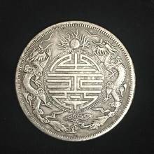 Chinese mascot dragon coin flying dragon Ukraine COPY Coins Feng shui Replica Lucky Coins for Fortune Collectibles monedas 2024 - buy cheap