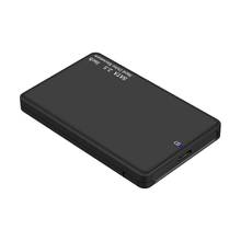 Portable SATA External Transmission Closure HDD Hard Enclosure Disk Case Box USB 3.0/2.0 5Gbps 2.5inch External Hard Disk for PC 2024 - купить недорого