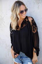 Lace Blouse Woman Spring Autumn Shirt Woman European Style Women Blouses 2024 - buy cheap