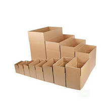 10pcs / kraft paper box rectangular  gift box 3-layer corrugated paper packaging small box 2024 - buy cheap