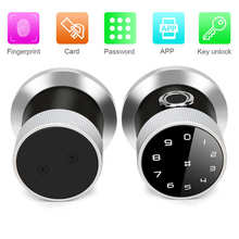 Smart Lock Fingerprint Combination APP Unlocking Door Lock with 2 Mechanical Key 2024 - buy cheap
