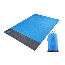 1.4*2m Waterproof Pocket Beach Blanket Outdoor Picnic Camping Mat Portable Lightweight Folding Mat Mattress Sand Beach Mat 2024 - buy cheap