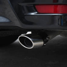 Universal Car Auto Exhaust Muffler Rear Tail Throat Liner Accessories For Volkswagen VW Tiguan Beetle Polo Bora T-ROC JETTA T5 2024 - buy cheap
