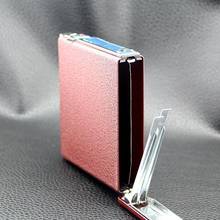 Automatic Smoking 18-piece Anti-pressure Cigarette Box Replaceable Disposable Metal Lighter Moisture Proof Portable Installation 2024 - buy cheap