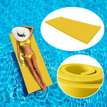 Tapete de piscina de espuma anti-rasgo, x55 x cm, almofada flutuante, cobertor de água para piscina, piquenique, entretenimento, acessório para piscina, novo 2024 - compre barato