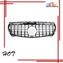 For Mercedes Benz CLA Class W117 CLA200 CLA220 CLA260 CLA45 2013-2018 GT Style Front Bumper Racing Grille  With Emblem 2024 - buy cheap