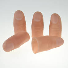 5pcs Hard Thumb Tip Finger Fake Magic Tricks Close Up Magia Appear Vanish  Finger Magie Illusion Gimmick Props Toys for kids 2024 - buy cheap
