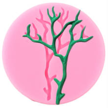 Tree Branches Silicone Mold DIY Halloween Fondant Chocolate Gumpaste Mould Cake Decorating Tools Candy Polymer Clay Moulds 2024 - buy cheap