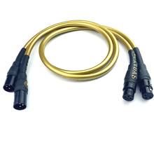 HiFi Audio Line Cardas Hexlink Golden 5-C Gold Plated XLR Balanced Cable 2024 - buy cheap