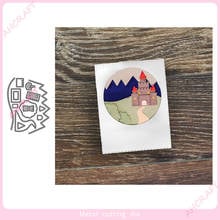 Mountain Scenery Metal Cutting Dies for DIY Scrapbooking Photo Album Decorative Embossing PaperCard Crafts Die2021 2024 - buy cheap