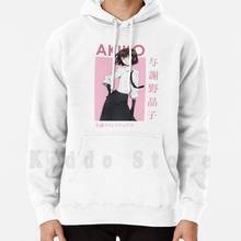 Akiko-Sudadera con capucha de manga larga para hombre y mujer, suéter de manga larga con estampado de perro callejero, serie Anime, serie Yosano Bungou 2024 - compra barato