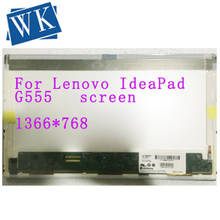 Matriz de notebook para lenovo ideapad g555 g560 g570 g575 15.6 "wxga hd 1366x76., painel de tela led para substituição. 2024 - compre barato