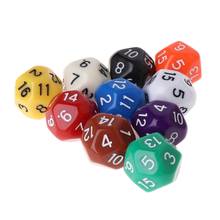 Dados poliédricos D16 para juegos de mesa, dados de 16 caras, 10 piezas 2024 - compra barato