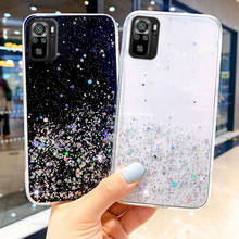 Case For Xiaomi Redmi Note 9 10 Pro Bling Glitter Funda Redmi Note 8 7 Pro 8T 9S 10S 9A 9C Mi 10T 9T Pro 10 Lite 9 Poco X3 M3 F2 2024 - buy cheap