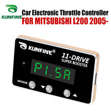 Kunfine-controlador eletrônico de acelerador de carro, potente, para mitsubishi l200 05-após as partes da modificação, 11 unidades 2024 - compre barato