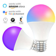 15W RGB+CCT WIFI Smart Light Bulb E27 B22 LED Lamp Timing Remote Voice Control Work With Alexa Google Home Dimming Light Bulb 2024 - buy cheap