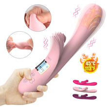 G Spot Vibrator for Women Dildo Sex Toy Rabbit Vibrator Female Vaginal Clitoral Massager Female Masturbator Sex Toys for Women 2024 - compre barato