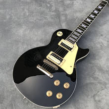 Upgrade Tune-o-Matic bridge guitar，Black ebony binding, electric guitar，Silver hardware 2024 - buy cheap