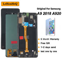 Super AMOLED LCD For Samsung Galaxy A9 2018 LCD A920 A9S A9 Star Pro SM-A920F/DS A920F Display Touch Screen Digitizer Assembly 2024 - buy cheap