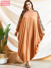 Eid Mubarak Vestidos Kaftan Abaya De Dubai Maxi Moda musulmana vestido Hijab para mujer ropa Islam bata Musulman De modo 2024 - compra barato