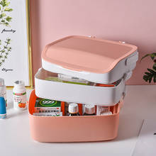 Plastic Storage Box Medical Box Organizer Multi-Functional