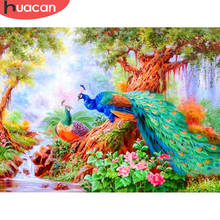 HUACAN 5D DIY Diamond Painting Animal Peacock Full Square Embroidery Sale Rhinestone Picture Diamond Mosaic Home Decor Gift 2024 - buy cheap