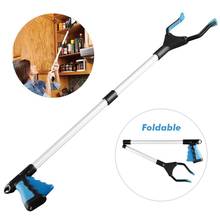 Foldable Foldable Long Trash Clamps Grab Pick Up Trash Garbage Pick Up Trash Grabber tools Hand Gripper Home Cleaning Tools 2024 - buy cheap