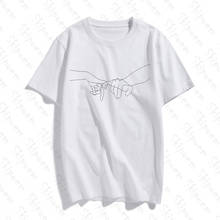 Abstract Women Drawing T-shirt Women Tumblr Kawaii Harajuku Aesthetic Short Sleeve Plus Size Cotton Tee Shirt Femme Streetwear 2024 - buy cheap