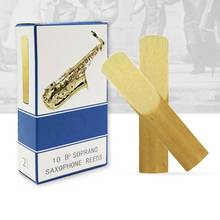 Saxofón Alto/Soprano/Tenor, 10 unidades/juego, Fuerza de las cañas 2,5 Bb, clarinete 2024 - compra barato