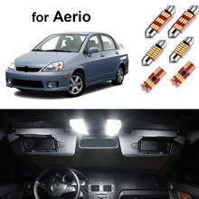 Kit de luz Interior LED Canbus para Suzuki Aerio 2002-2007, mapa de cúpula LED, placa Liense, Blub, sin errores 2024 - compra barato