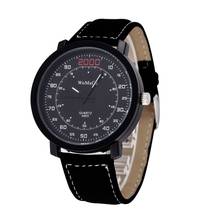 Reloj de cuarzo con correa de cuero para hombre y Mujer, pulsera de estilo militar Vintage, envío directo, 2020 2024 - compra barato