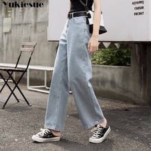 Calça jeans feminina tamanhos grandes, peça plus size 2019 jeans para mulheres com cintura alta 2024 - compre barato
