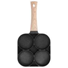 Utensilios de cocina multiusos, olla antiadherente de 4 agujeros para freír huevos, tortitas, utensilios de cocina para inducción, cocina de Gas para el hogar 2024 - compra barato